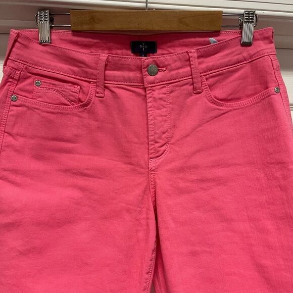NYDJ Pink Ankle Jeans sz 8 EUC - Picture 1 of 7